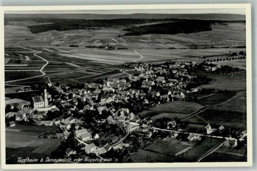 Tapfheim Fliegeraufnahme Freigeg. R.L.M.