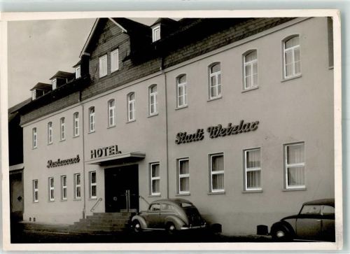 Wetzlar Hotel Stadt Wetzlar VW Käfer Ort handschriftlich