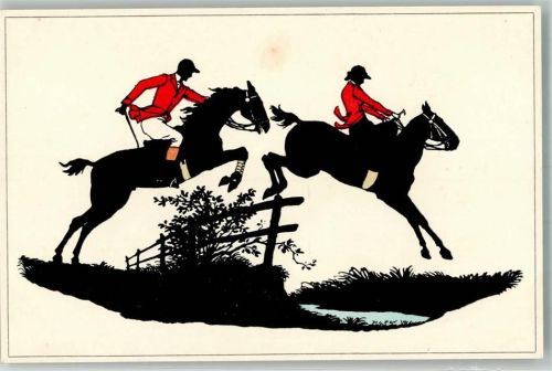 Rotröcke Silhouetten