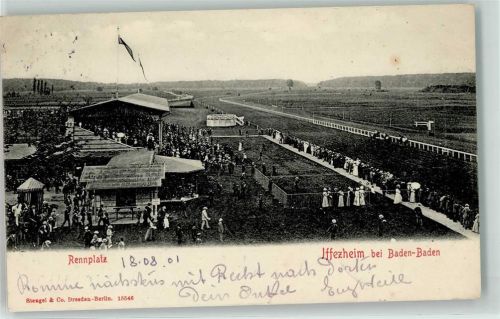 Baden-Baden 1901 rennplatz Iffezheim