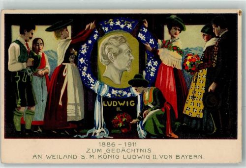 1911 Zum Gedächtnis 1886-1911 AK