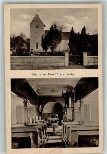 Taucha Kirche Dewitz an.d. Parthe