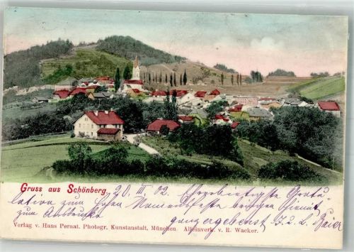 Schönberg 1902 Adelskorrespondenz
