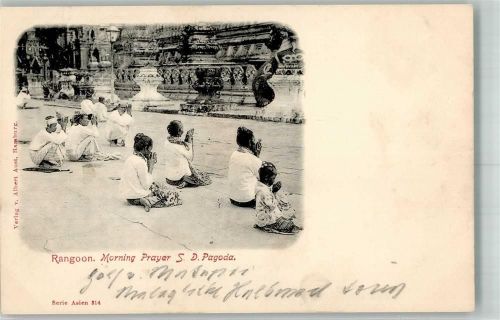 Rangoon Tracht S.D. Pagoda