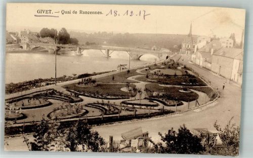Givet 1917 Quai de Rancennes