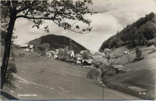1957 Annaberg, Ansicht,J. Kuss AKU1