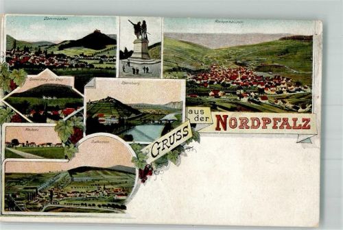 Dielkirchen 1916 Obermoschel Rockenhausen Ebernburg Neuhau