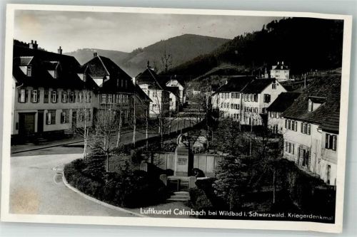 Calmbach Kriegerdenkmal