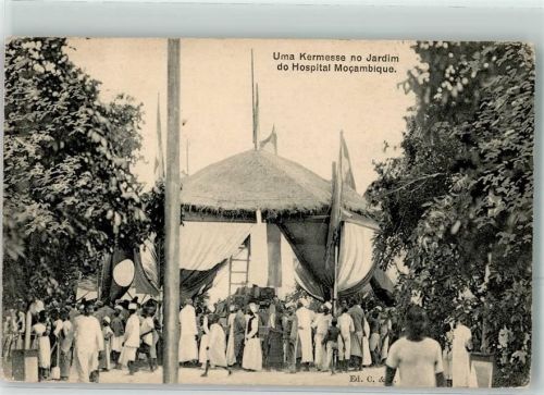 Uma Kermesse no Jardim do Hospital Mocambique