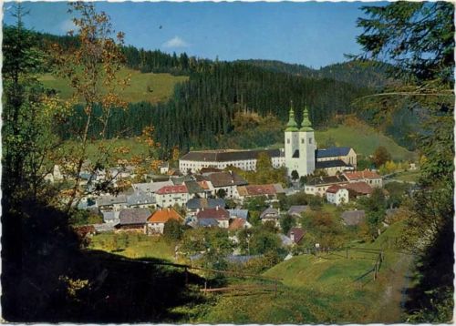 1966 Kurk: Kärnten, mit romanischen Dom,F. Sochor AKU1