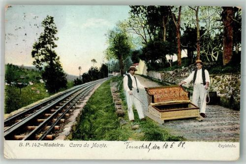 Madeira 1908 Carro de Monte Tracht