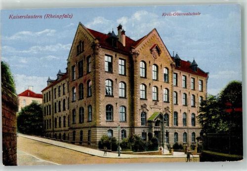Kaiserslautern Kreis Oberrealschule Fahrrad