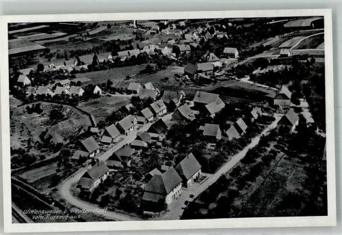 Wittlensweiler Fliegeraufnahme Freigeg. R.L.M.
