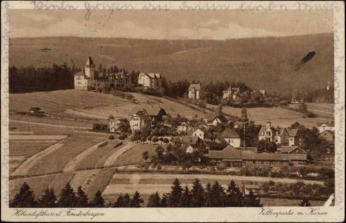 um 1930 Finsterbergen, Ansicht Villenpartie,Georg Krautwurst AKU1