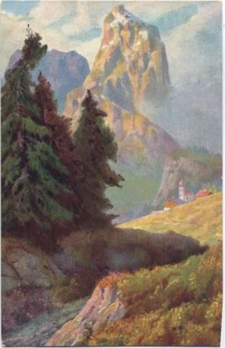 um 1910/20 Gebirgslandschaft