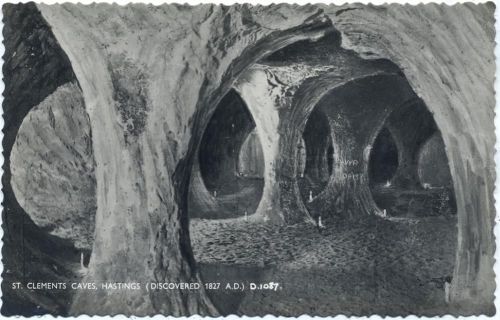 um 1950/60 Hastings, England, St. Clements Höhlen,Shösmith & Etheridge AKU1