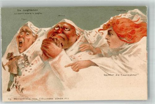 1900 Gg. Weingärtner Nr. 112 Jungfraubahn