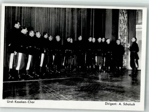 Ural Kosaken Chor Dirigent A. Scholuch