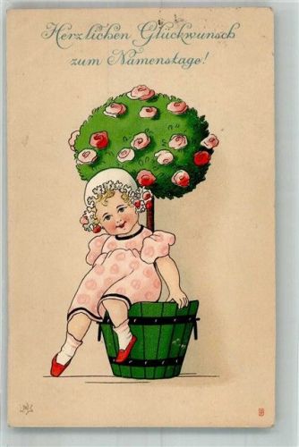 1907 Mädchen Rosenbaum Verlag Novitas