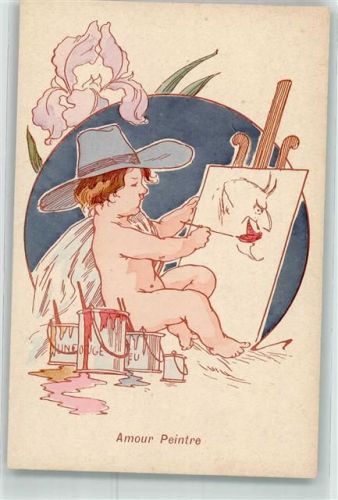 Maler Liebe Jugendstil Teufel