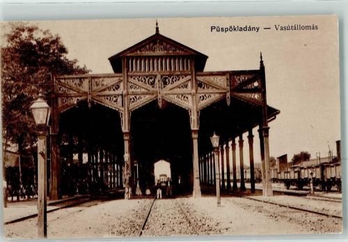 Püspökladany Bahnhof Vasutallomas Eisenbahn