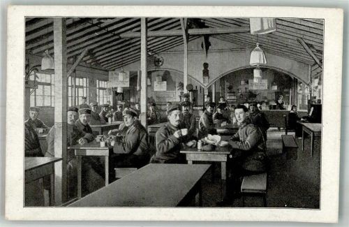 Herbesthal 1918 Hilfsstelle Kantine