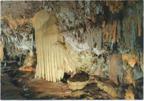 Toirano, Ligurien, -Wasserfälle- in den Grotten,Instituto Internazionale di Studi Liguri AKU1