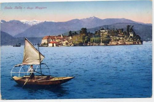 um 1920/30 Italien, Isola Bella, Lago Maggiore,Brunner & C. AKU1