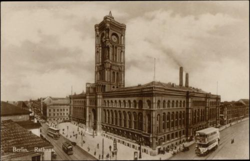 1920/30 Berlin, Rathaus,L. W. B.