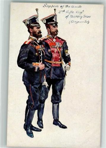 St. Petersburg Militäruniformen ca 1900 Feldwebel des Lb. Garde