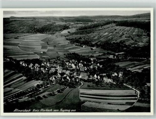 Allmersbach Fliegeraufnahme
