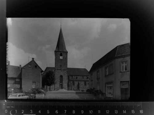 46282 W4270 Lembeck b Dorsten GLASNEGATIV Kirche