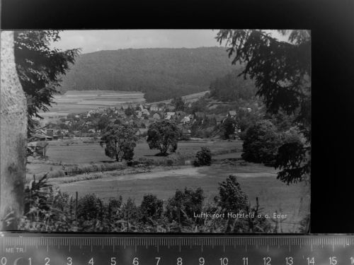 35116 W3559 Hatzfeld (Eder) GLASNEGATIV
