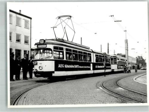 Recklinghausen Straßenbahn Sonderwagen 7.10.67 Ort handschriftlich
