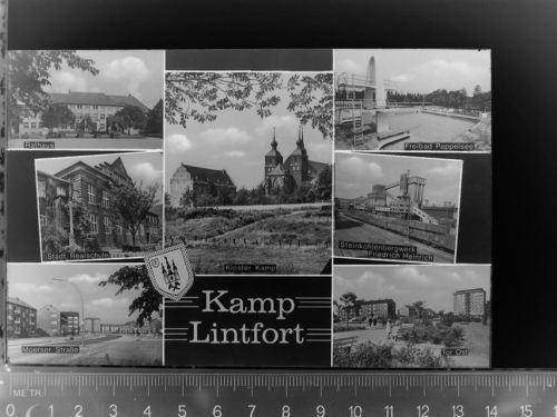 Kamp-Lintfort Mehrfachbildkarte
