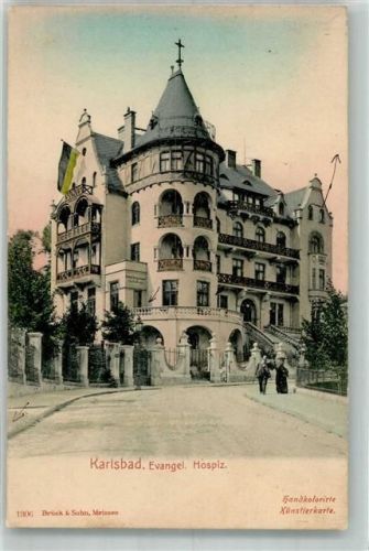 Karlovy Vary 1906 Krankenhaus