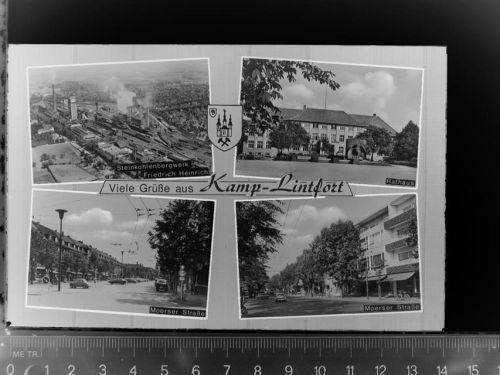 Kamp-Lintfort Mehrfachbildkarte