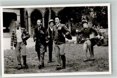 Heidenheim 1950 Heidenheimer Naturtheater 1950 Die Pfingsorgel Gruppenfoto Musiker