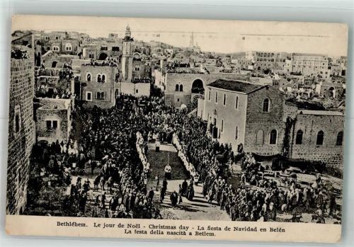 Bethlehem 1927 Weihnachten Christmas Day