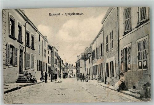 Raucourt 1917 Feldpost WK I Kronprinzenstrasse