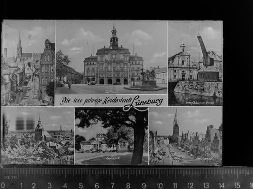 Lüneburg Mehrfachbildkarte