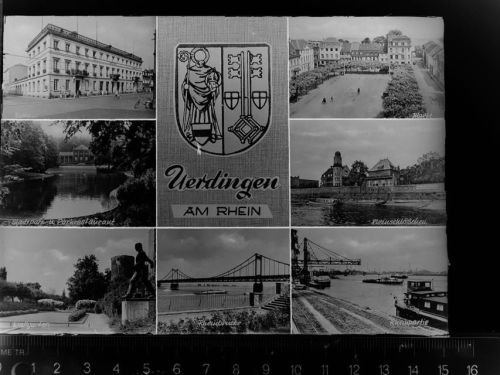 Uerdingen Mehrfachbildkarte