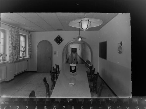 Sundern Innenansicht Gasthaus zur Post Kegelbahn Allendorf