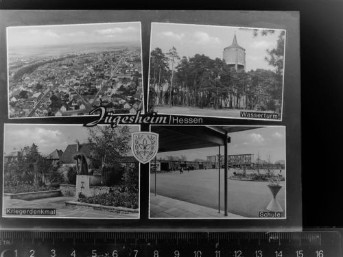 Jügesheim Mehrfachbildkarte