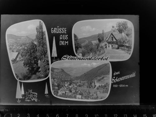 Simonswald Mehrfachbildkarte