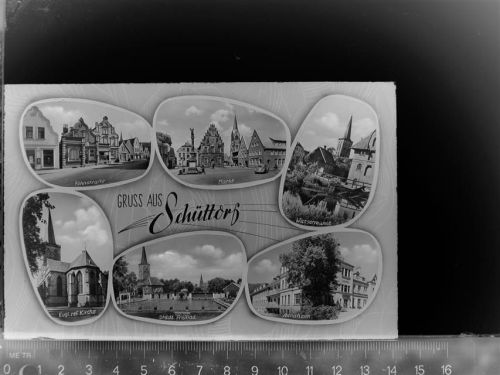 Schüttorf Mehrfachbildkarte
