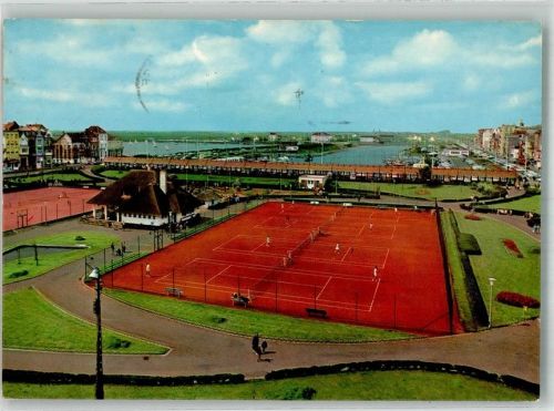 Blankenberghe 1967 Tennis Hafen