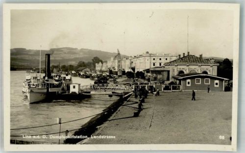 Linz Dampfschiff-Station Landstrasse
