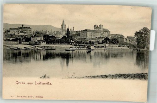 Litomerice Leitmeritz Foto AK Gruß aus