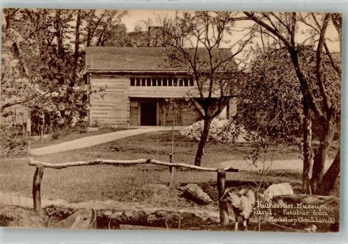 Lund Foto AK Ziege Kutlurhistorisches Museum